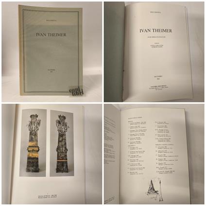 Acquerelli e sculture - Ivan Theimer - copertina