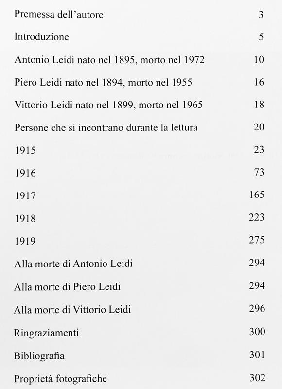 ADAMELLO - ORTIGARA - GRAPPA. Lettere dalla Grande Guerra dei fratelli Antonio, Piero e Vittorio Leidi