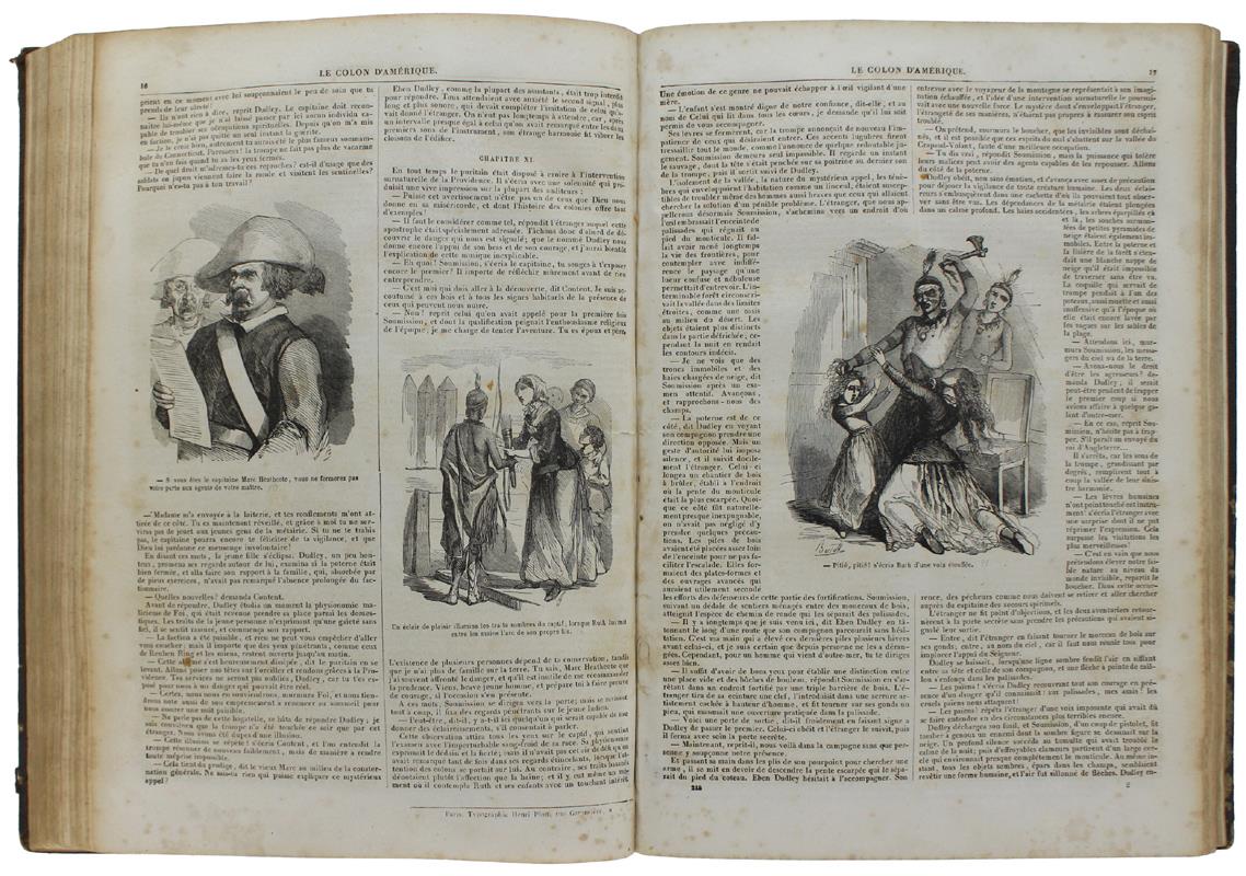 ROMANS POPULAIRES ILLUSTREES par Bertall [3 tomes] Traduction de La Bédollière