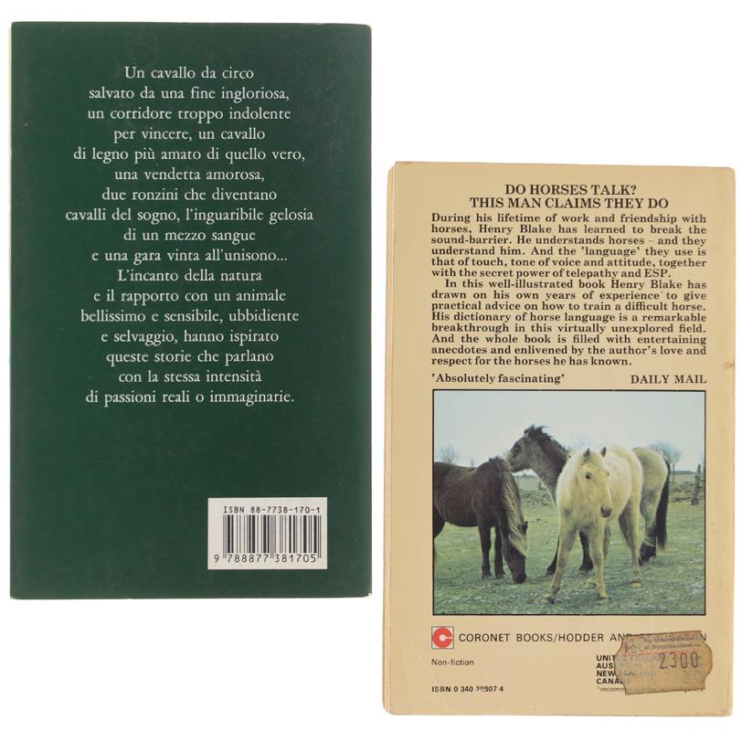 CAVALLO AMORE MIO + TALKING WITH HORSES (A Study of Communication Between Man and Horse)