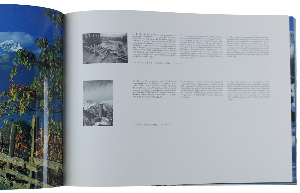 SOUVENIR DE LA VALLEE D'AOSTE [Grande, splendido volume]