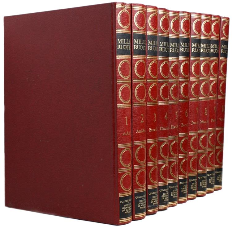 MILLERUOTE - Grande enciclopedia dell'automobile [completa - ottimo stato]