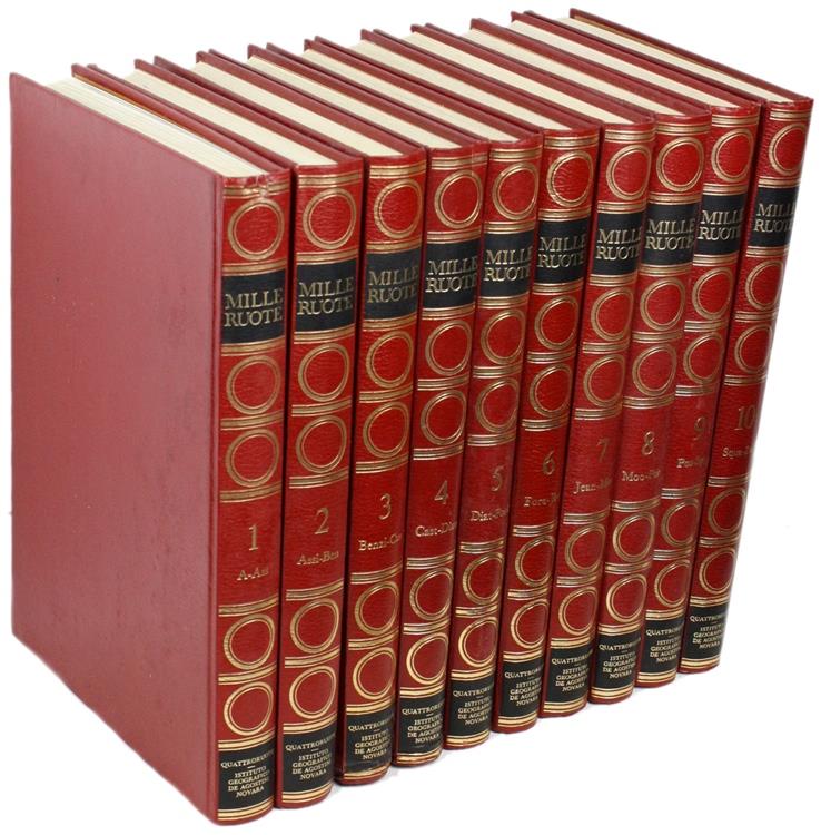 MILLERUOTE - Grande enciclopedia dell'automobile [completa - ottimo stato]