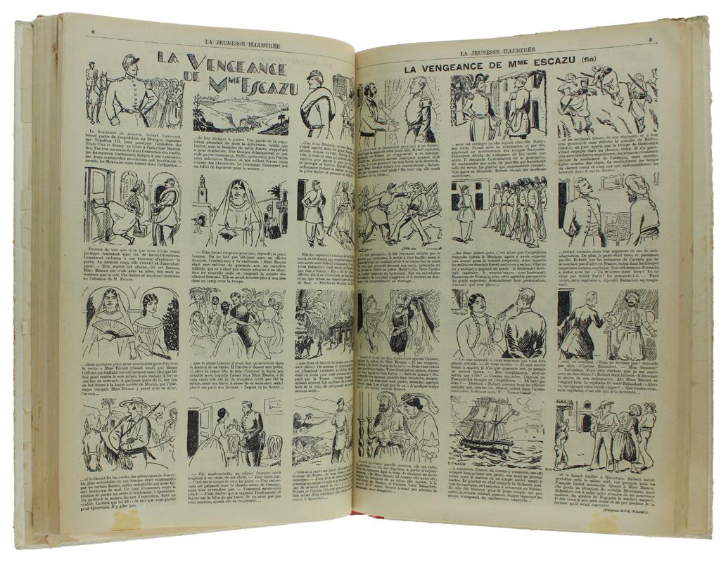 LA JEUNESSE ILLUSTRÉE - Album: de n°1599 du 27 Mai 1934 au n° 1652 du 2 Juin 1935