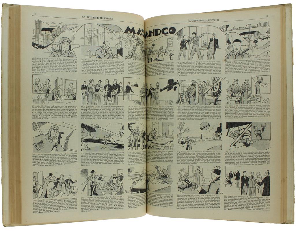 LA JEUNESSE ILLUSTRÉE - Album: de n°1547 du 28 Mai 1933 au n° 1598 du 20 May 1934