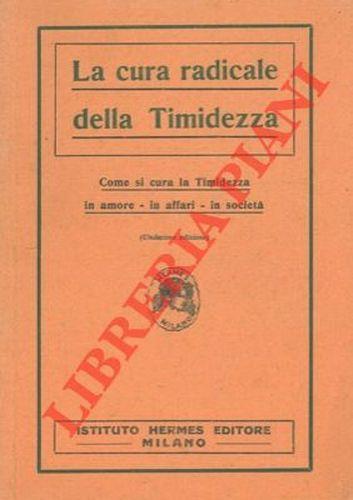 La cura radicale della timidezza - copertina
