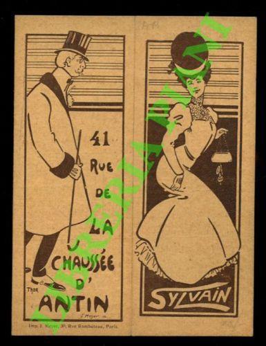 Sylvain. 41 rue de la Chaussèe d'Antin. Paris - copertina