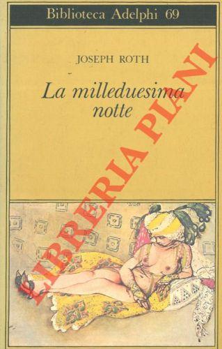La milleduesima notte - Joseph Roth - copertina