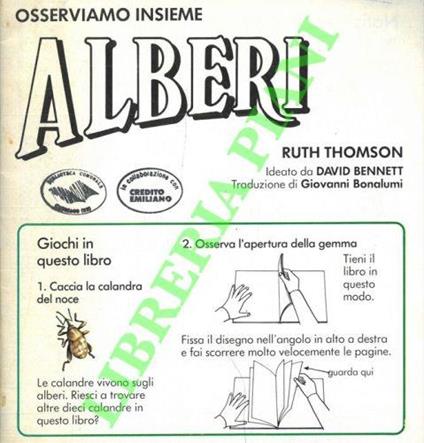 Alberi - Ruth Thomson - copertina