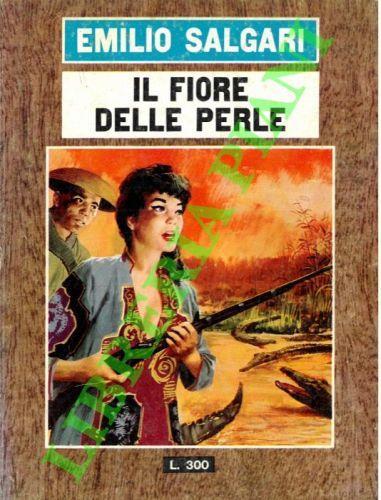 Il fiore delle perle - Emilio Salgari - copertina