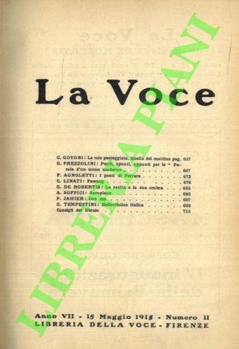 La Voce - copertina