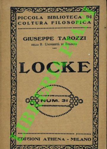 Locke - Giuseppe Tarozzi - copertina