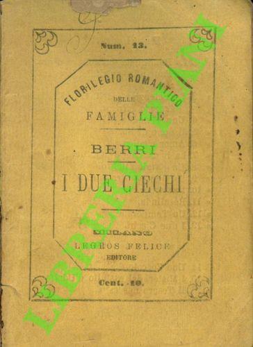 I due ciechi - Giovanni Berri - copertina