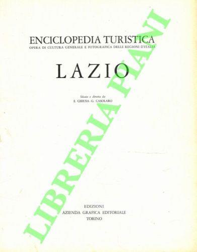 Lazio (Enciclopedia turistica) - E. Chiusa - copertina