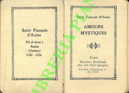 Amours mystiques - copertina