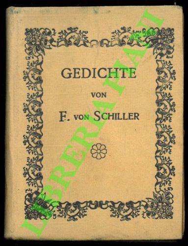 Gedichte von Friedrich von Schiller - Friedrich Schiller - copertina