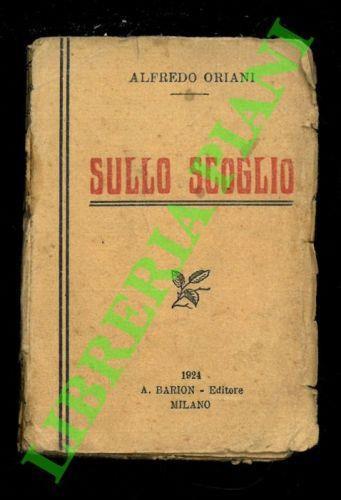 Sullo scoglio - Alfredo Oriani - copertina