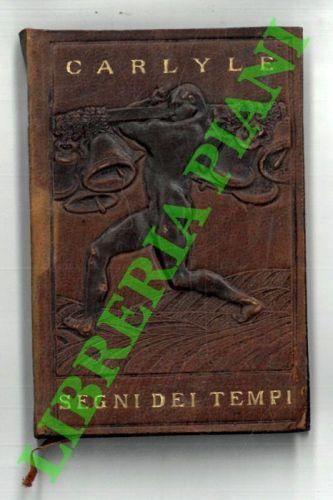 Segni dei tempi - Thomas Carlyle - copertina