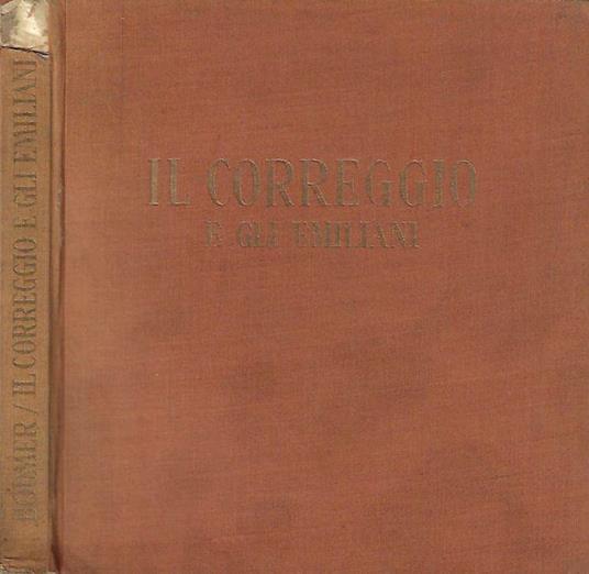 Il Correggio e gli Emiliani - copertina