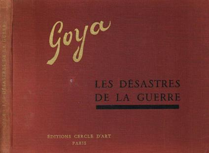 Les desastres de la guerre - copertina