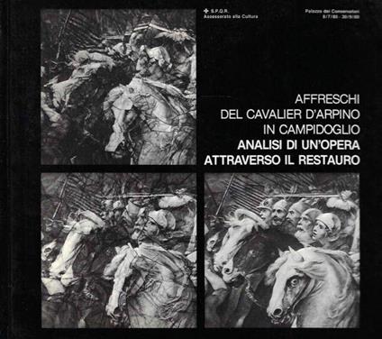 Affreschi del Cavalier D'Arpino in Campidoglio - copertina