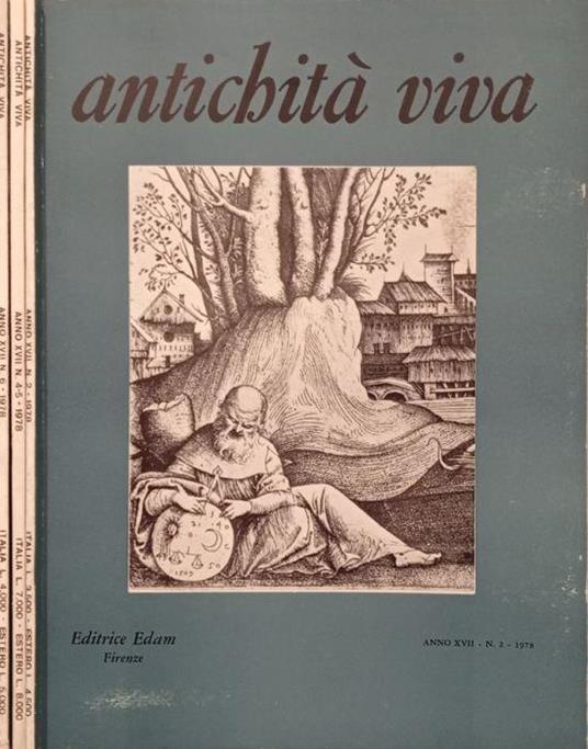 Antichità- Anno XVII n.2,4-5,6 1978 - copertina
