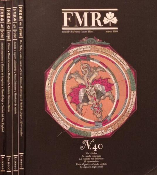 FMR n.40,42,45,46 1986 - copertina