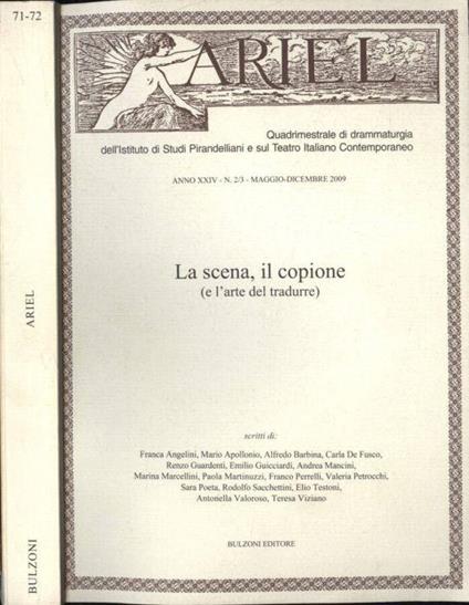 Ariel Anno XXIV n. 2 - 3 - copertina