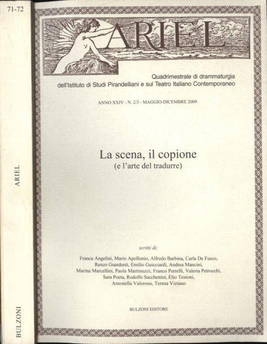 Ariel Anno XXIV n. 2 - 3 - copertina