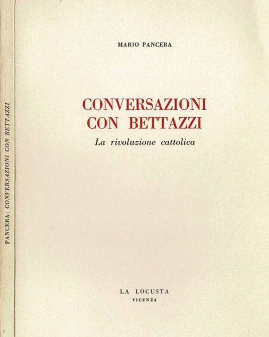 Conversazioni con Bettazzi - Mario Pancera - copertina