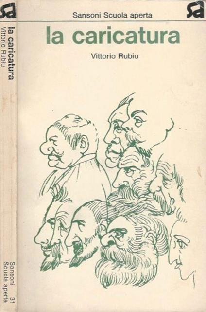 La caricatura - Vittorio Rubiu - copertina