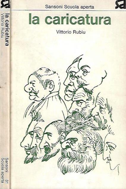 La caricatura - Vittorio Rubiu - copertina