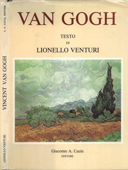 Van Gogh - Lionello Venturi - copertina