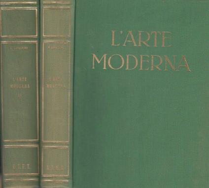 L' arte moderna - Emilio Lavagnino - copertina