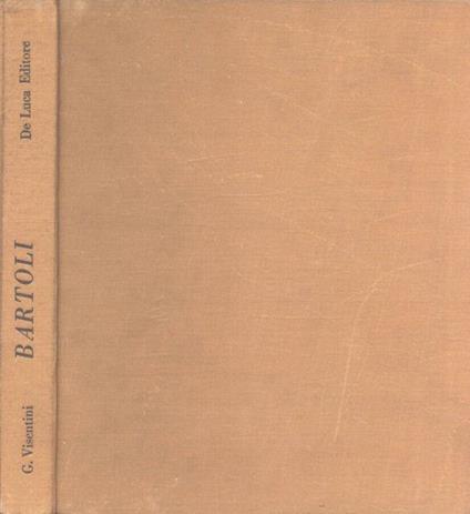 Bartoli - Gino Visentini - copertina