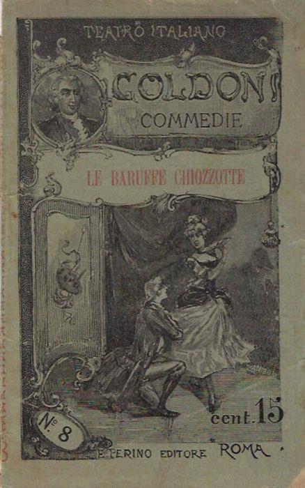 Le baruffe chiozzotte - Carlo Goldoni - copertina