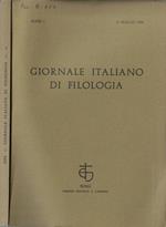 Giornale italiano di filologia anno 1996 N. 1