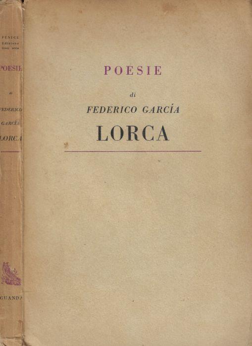 Poesie - Federico García Lorca - copertina
