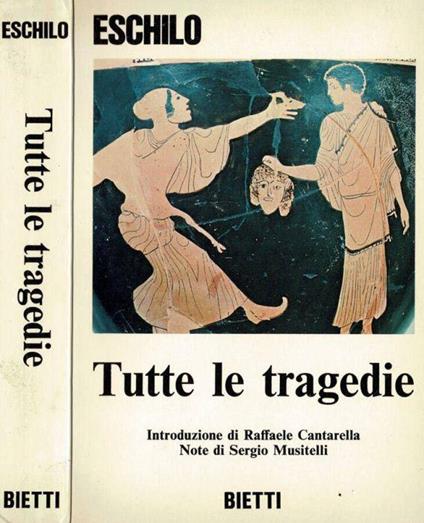 Tutte le tragedie - Eschilo - copertina