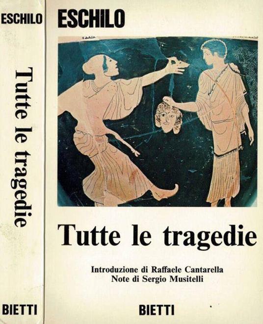 Tutte le tragedie - Eschilo - copertina
