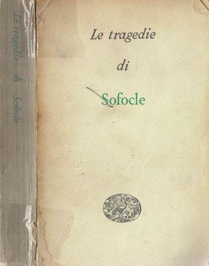 Le tragedie - Sofocle - copertina