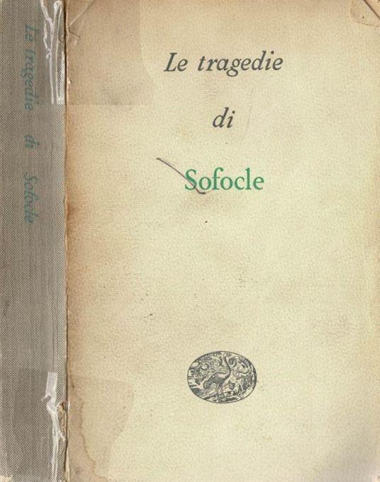 Le tragedie - Sofocle - copertina