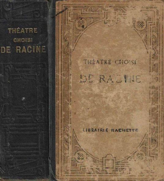 Theatre Choisi de Racine - Jean Racine - copertina