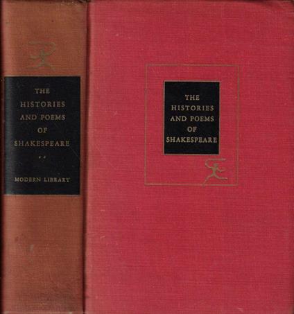 The histories and poems of Shakespeare - William Shakespeare - copertina