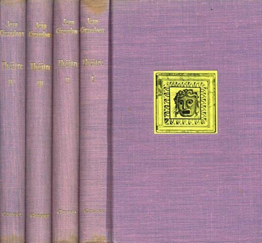 Théatre. 4voll - Jean Giraudoux - copertina