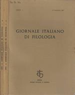 Giornale italiano di filologia anno 1987 N. 1, 2