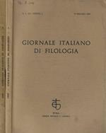 Giornale italiano di filologia anno 1985 N. 1, 2