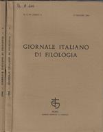 Giornale italiano di filologia anno 1984 N. 1, 2