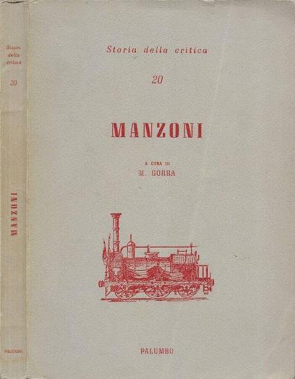 Manzoni - Marcella Gorra - copertina