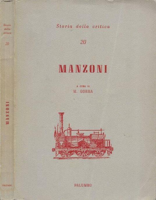 Manzoni - Marcella Gorra - copertina